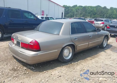 2002 Mercury Grand Marquis Ls из США, поврежденный, VIN 2MEFM75W72X638706